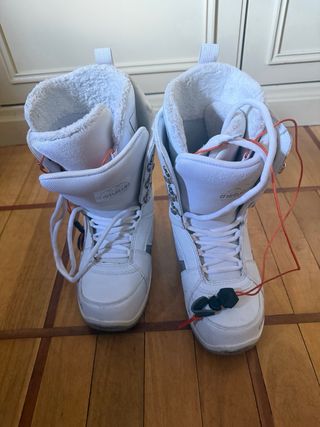 Botas Snowboard Mujer Thirty Two Blancas