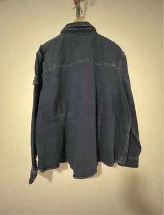 Camisa vaquera azul talla XXL