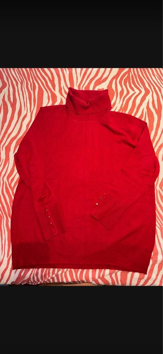 Suéter Mujer Cuello Alto Talla XXL