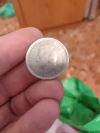 Moneda 25 Pesetas Corona