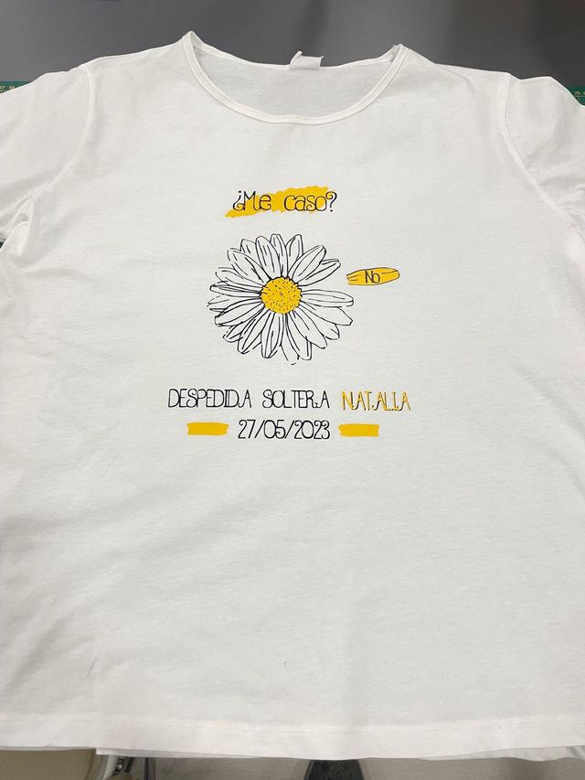 Camiseta personalizada con estampado