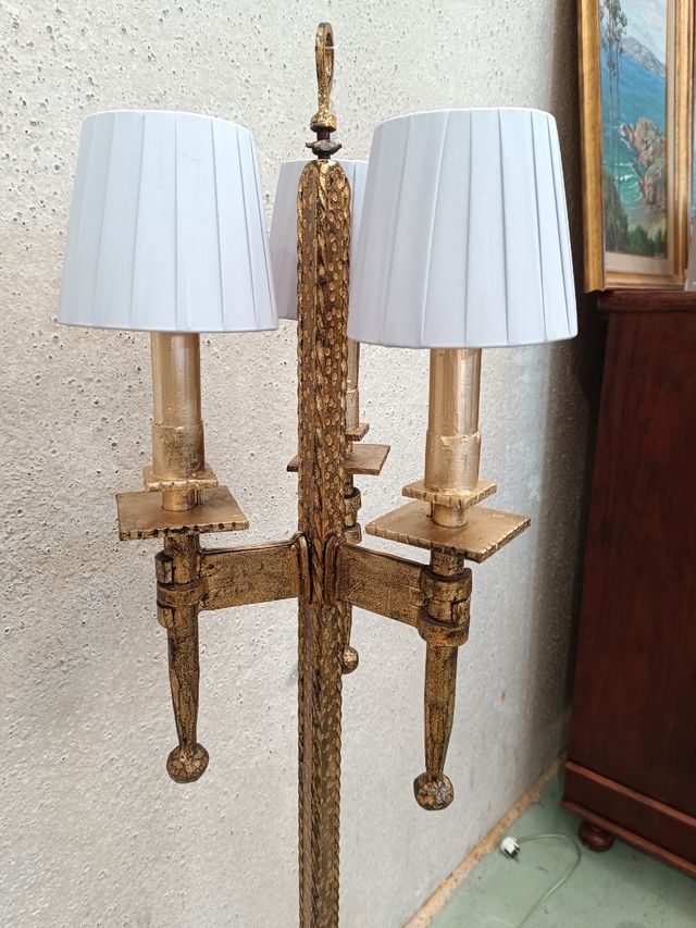 Lámpara antigua Ferro Art