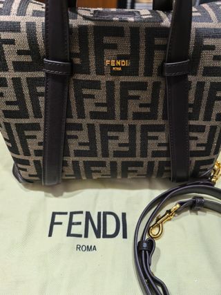 Bolso Fendi Beige y Marrón