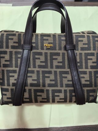 Bolso Fendi Beige y Marrón