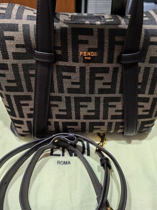 Bolso Fendi Beige y Marrón