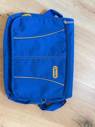 Bolso Totto Azul y Amarillo