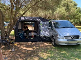 Avance hinchable furgoneta camper Obelink Vacation