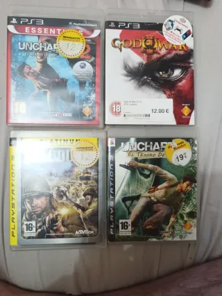 Lote 4 Juegos PS3
