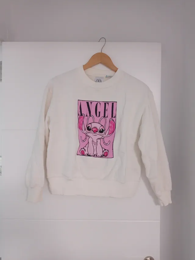 Sudadera Zara niña Stitch Angel 13-14 años