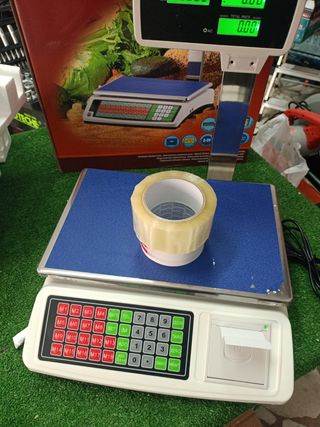 Bilancia digitale 50 kg con scontrino