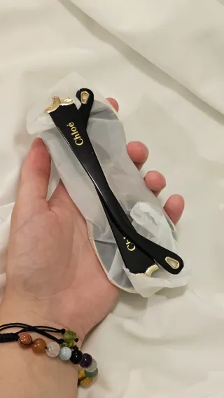 Occhiali da sole Chloe donna neri e oro