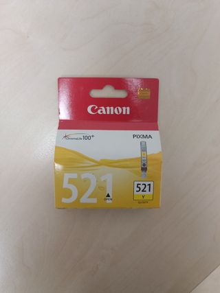 Cartucho Canon CLI-521Y Amarillo