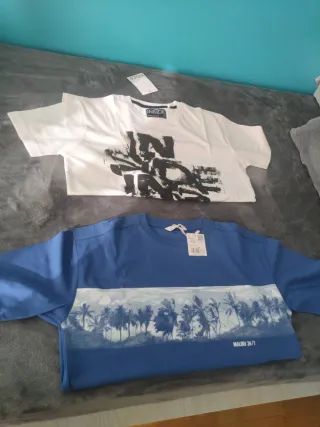 Lote 2 Camisetas Manga Corta.
