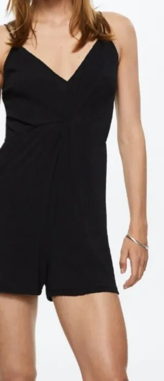 Mono Mango nudo textura negro Talla XS