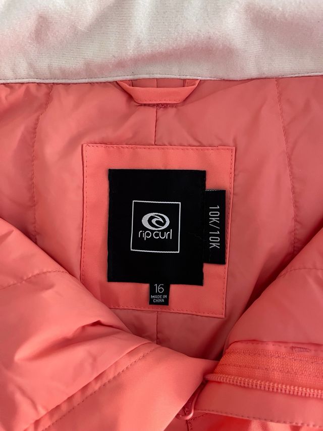 Pantalón de esquí naranja para chica