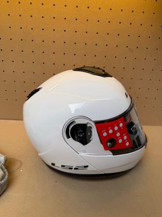 Casco LS2 Strobe II Blanco Talla XL