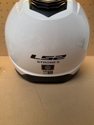 Casco LS2 Strobe II Blanco Talla XL
