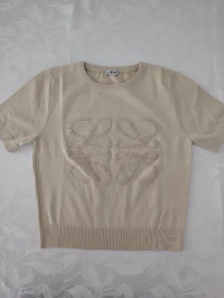 Camiseta Loewe Beige Talla S