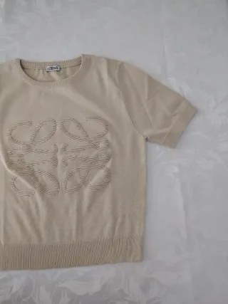 Camiseta Loewe Beige Talla S