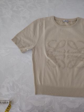 Camiseta Loewe Beige Talla S