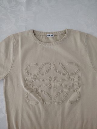 Camiseta Loewe Beige Talla S