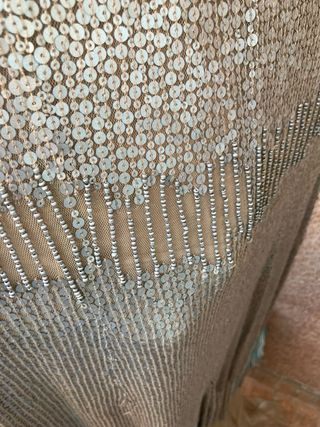 Vestido fiesta lentejuelas talla 38