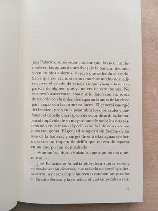 El general en su laberinto. Gabriel García Márquez