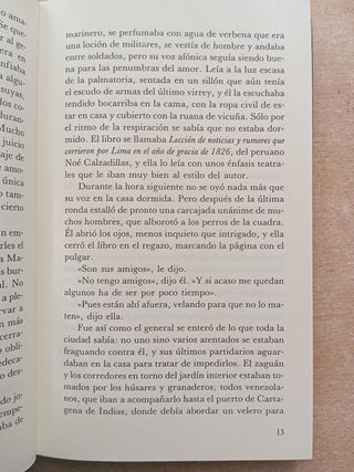 El general en su laberinto. Gabriel García Márquez