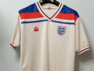 Maglia da calcio ENGLAND M WORLD 82 Admiral Retro 80