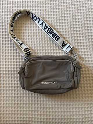 Bolso bandolera Bimba y Lola gris