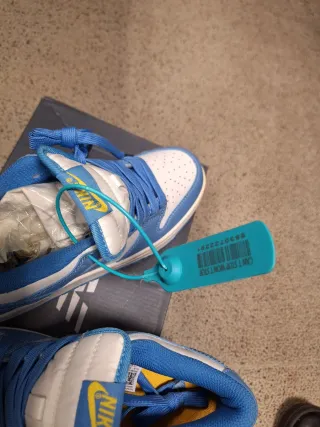 Scarpe Nike Dunk Low Azzurro Bianco