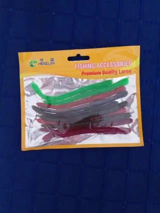 Lombrices vinilo señuelo pesca
