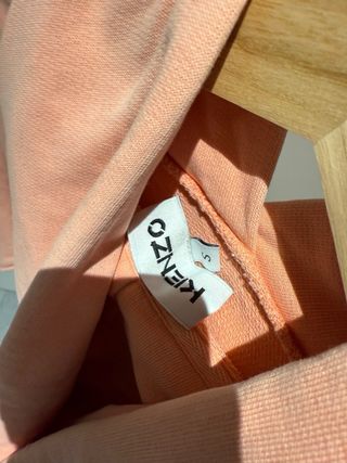 Sudadera Kenzo Melocotón Unisex Talla S