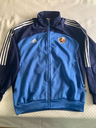 Chaqueta Adidas Azul y Blanca