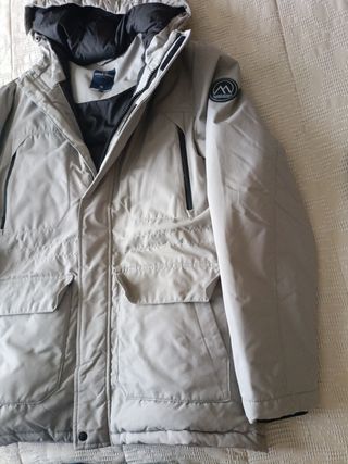 Chaqueta de invierno para hombre gris