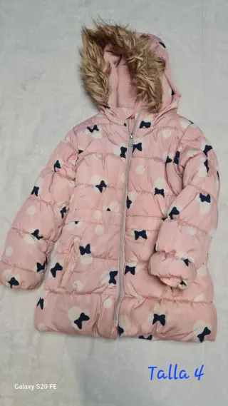 Abrigos desde la Talla 3-4 hasta la Talla 6