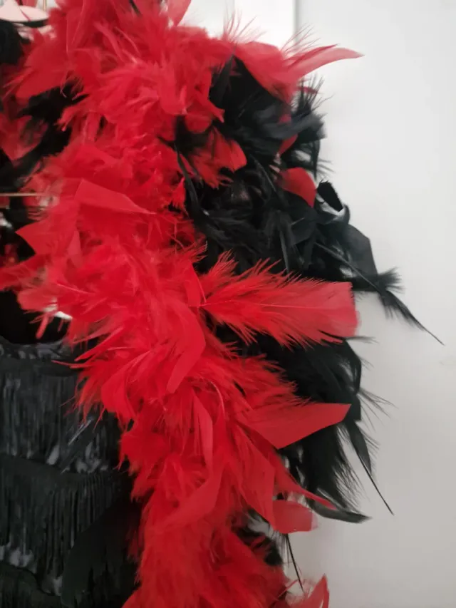 Disfraz Cabaret Negro y Rojo