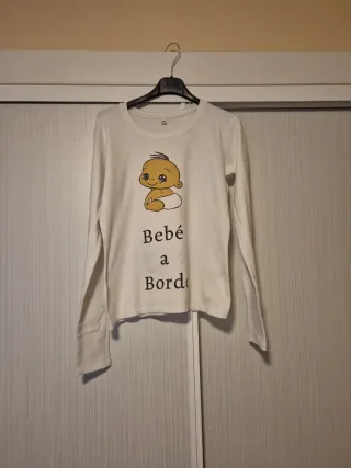 Camiseta manga larga Bebé a bordo
