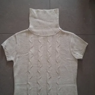 Jersey punto manga corta Inside beige