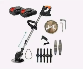 Decespugliatore Elettronico 2 Batterie Tagliaerba
