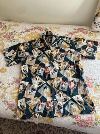 Camisa Estampada Japonesa