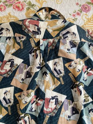 Camisa Estampada Japonesa