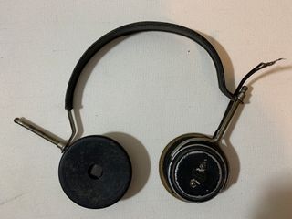 Cuffie radio/centralina militari comunicazioni '50