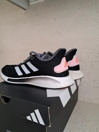 Adidas Galaxar Run W Mujer Negro/Rosa