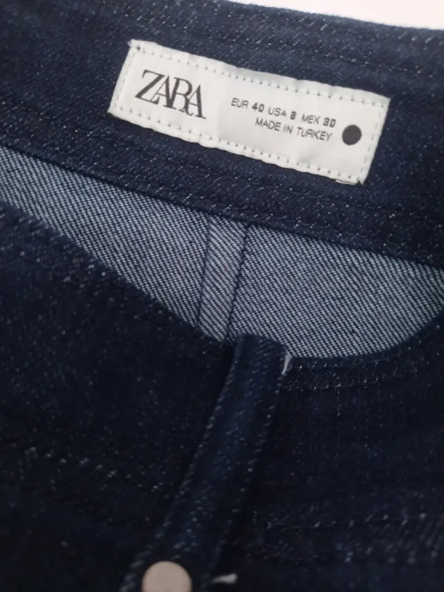 Pantalón Zara Ancho Talla 40