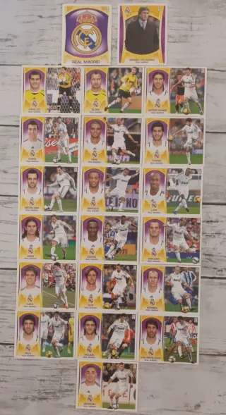 Cromos Liga 2009-2010 Real Madrid