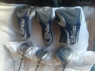 Palos Golf PING G5 Driver, 3, 5 con Fundas