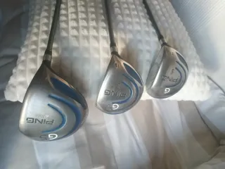 Palos Golf PING G5 Driver, 3, 5 con Fundas