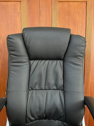 Silla de oficina ergonómica negra