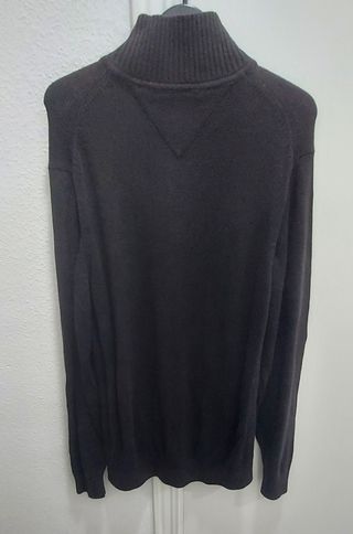 Jersey Tommy Hilfiger cremallera gris